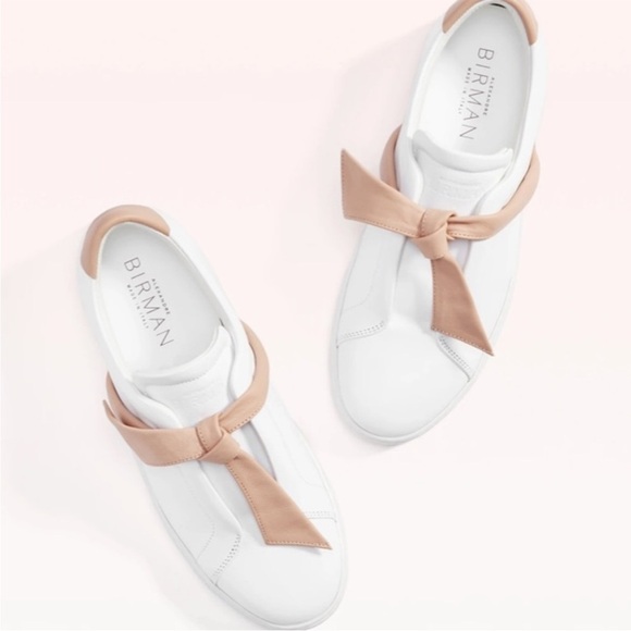 Alexandre Birman Clarita Sneakers Pink White Size 39 / 9 - Picture 1 of 12